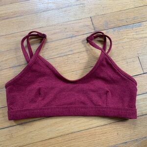 Bombshell Sportswear, XL red sports bra, like new